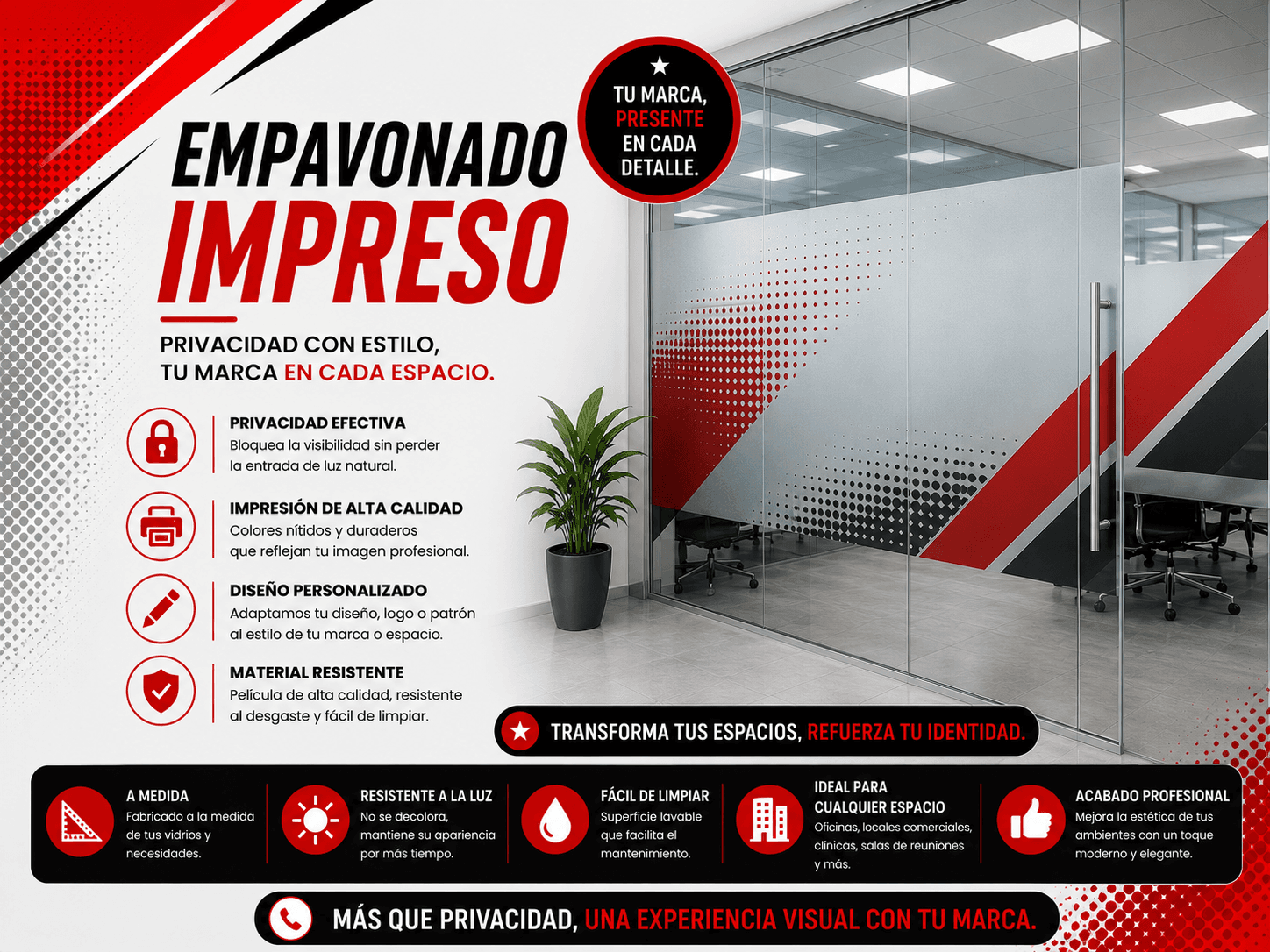 Empavonado impreso