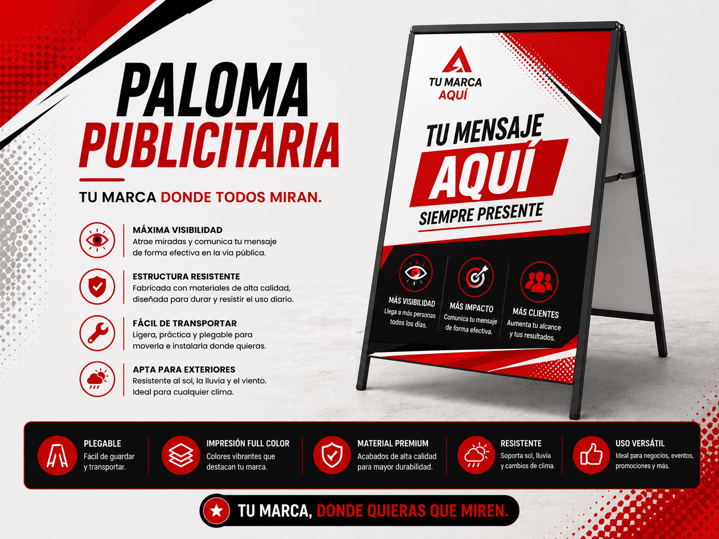 Paloma standard 60x100 cm